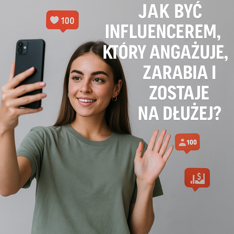 Nie tylko lajki – jak być influencerem, który angażuje, zarabia i zostaje na dłużej?
