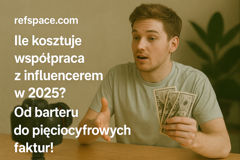 Ile kosztuje współpraca z influencerem w 2025? Od barteru do pięciocyfrowych faktur!
