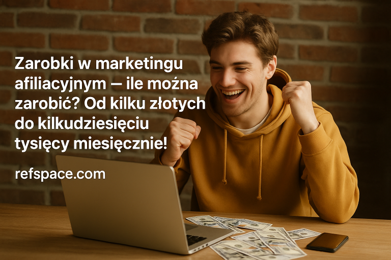 Zarobki w marketingu afiliacyjnym – ile można zarobić? Od kilku złotych do kilkudziesięciu tysięcy miesięcznie!