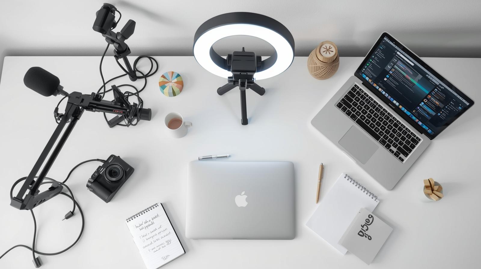 Sprzęt dla początkującego YouTubera – w co warto zainwestować na start (a na czym oszczędzić)?